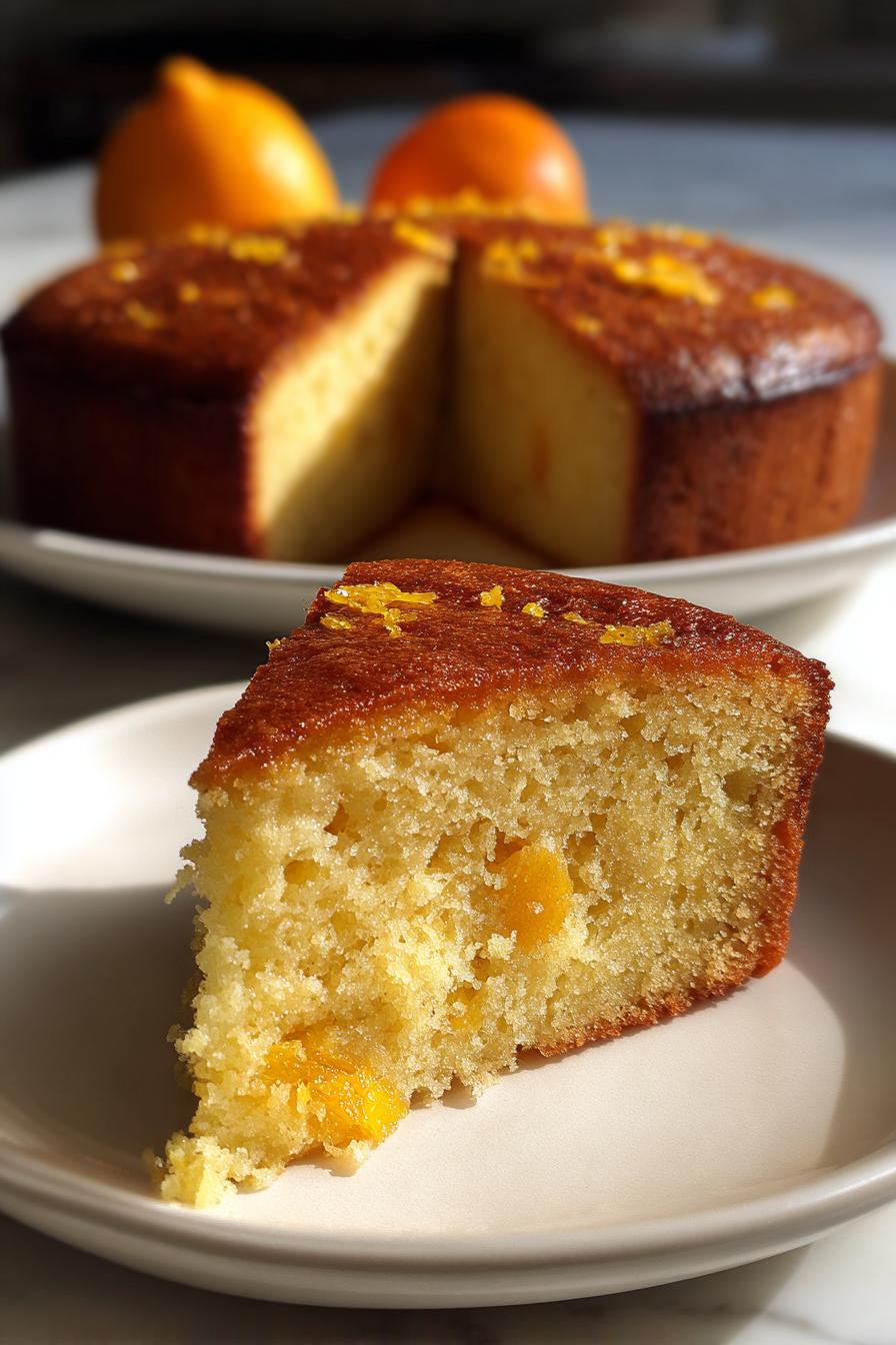 Orange Blender Cake