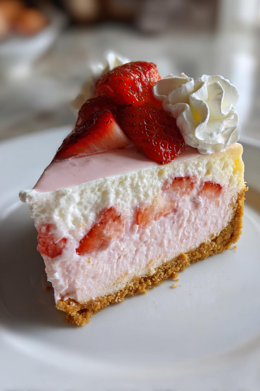 Strawberry Shortcake Cheesecake