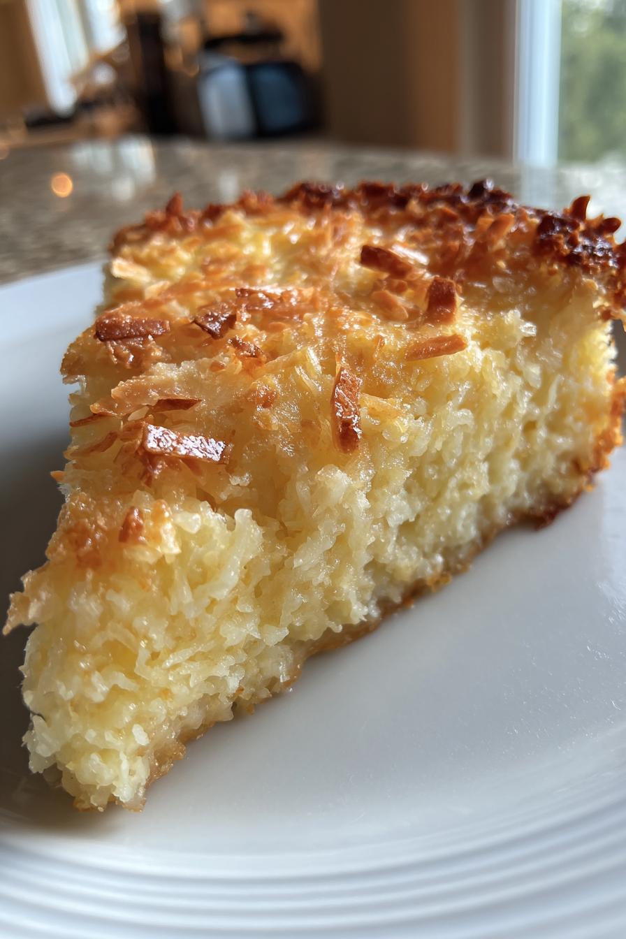 crustless coconut pie