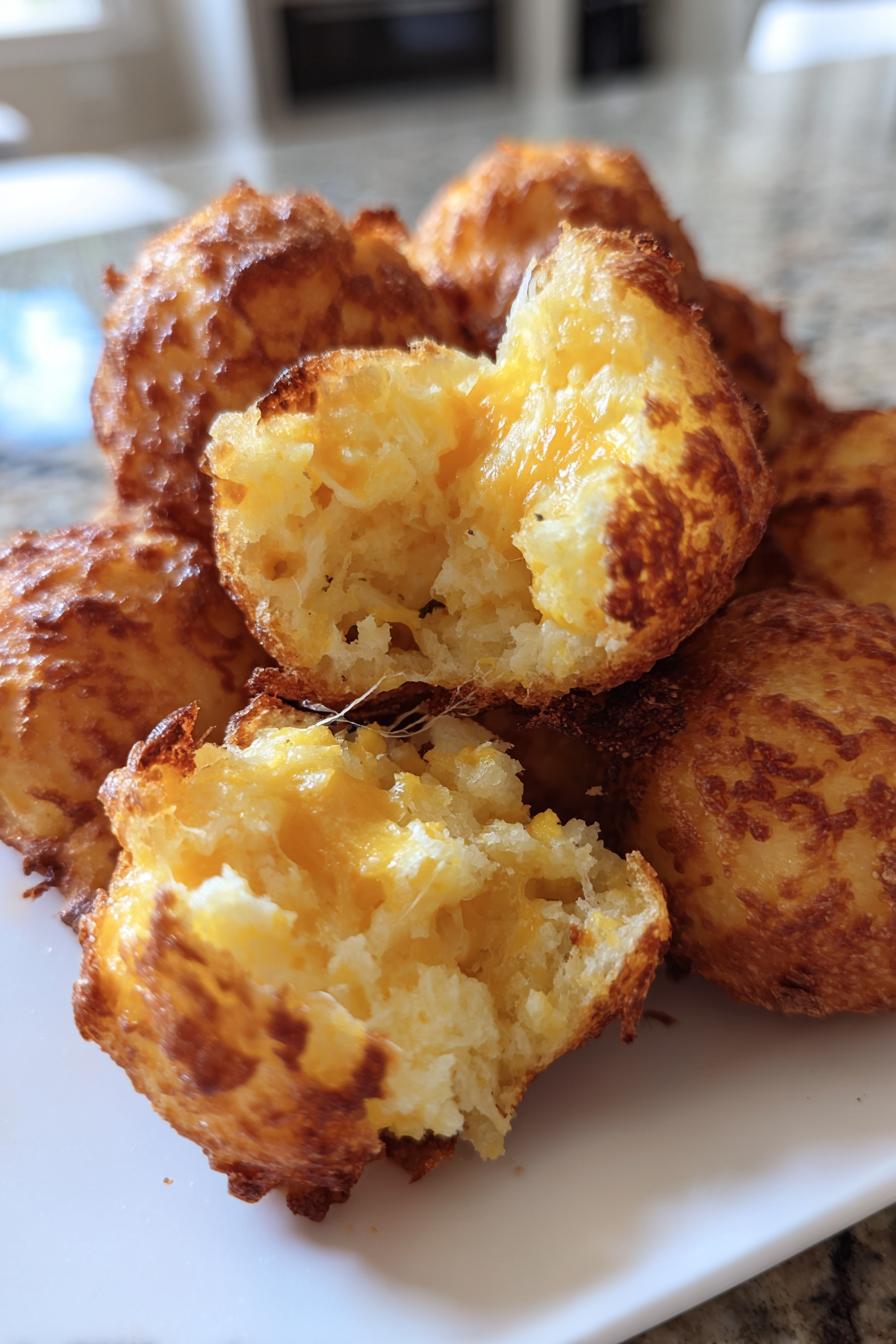 leftover mashed potato cheese puffs