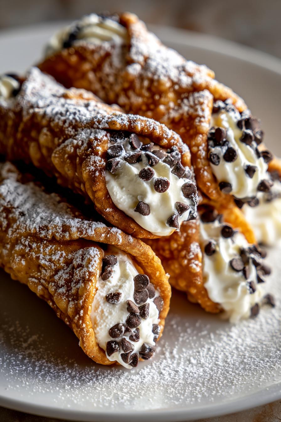 authentic italian cannoli - detail 1