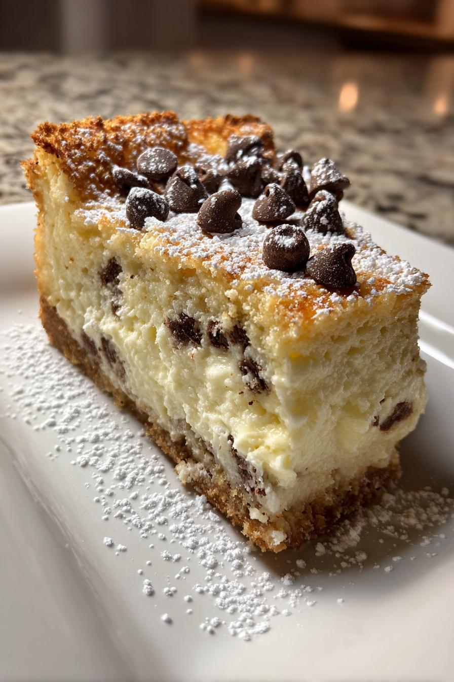 cannoli cheesecake bars
