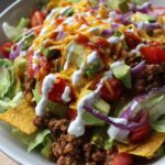 taco salad with ground beef